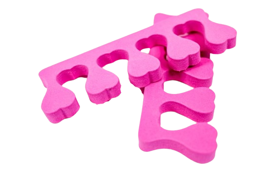 Pink Toe Separators - Sparty Girl