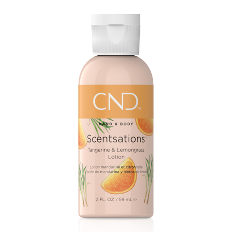 CND Scentsations Hand and Body Lotion- Tangerine & Lemongrass- 2oz - Sparty Girl
