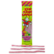 Load image into Gallery viewer, Sour Power Straws Passion Fruit - Sparty Girl
