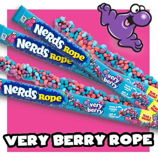 Nerds Rope Very Berry - Sparty Girl