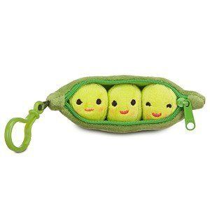 Peas In A Pod Plush Keychain - Sparty Girl