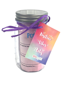 Positive Vibes Affirmation Jar - Sparty Girl