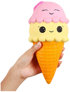 Jumbo Ice Cream Squishy Toy - Sparty Girl