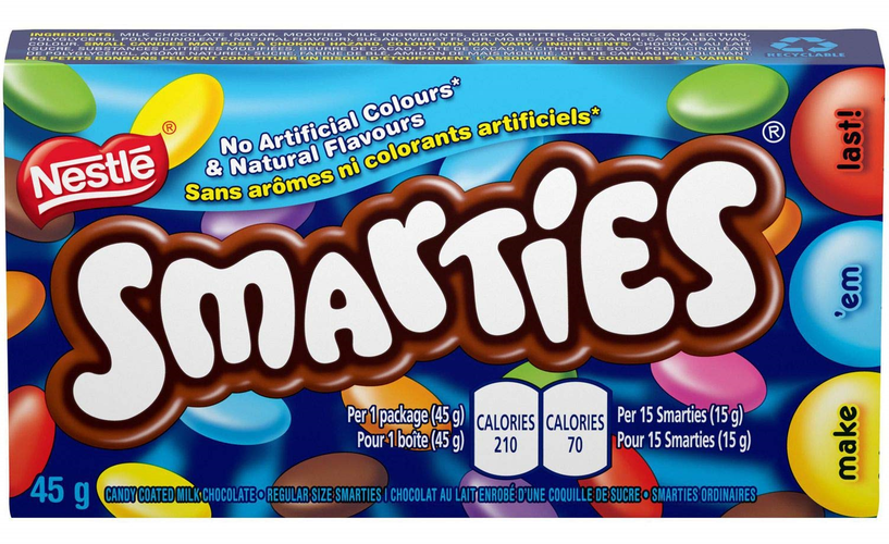 Nestle Smarties Candies - Sparty Girl